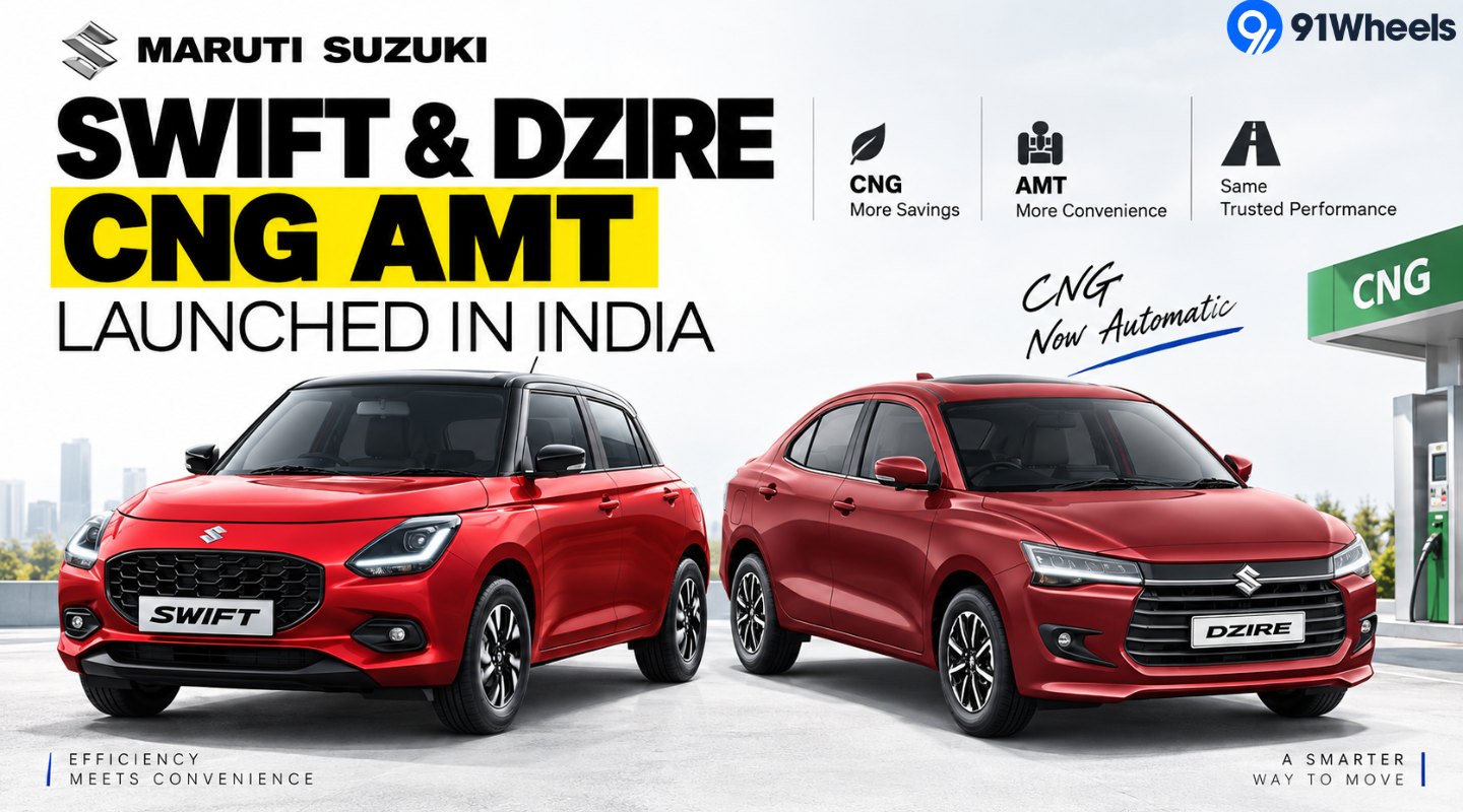 Maruti Suzuki Swift and Dzire CNG AMT Launched In India